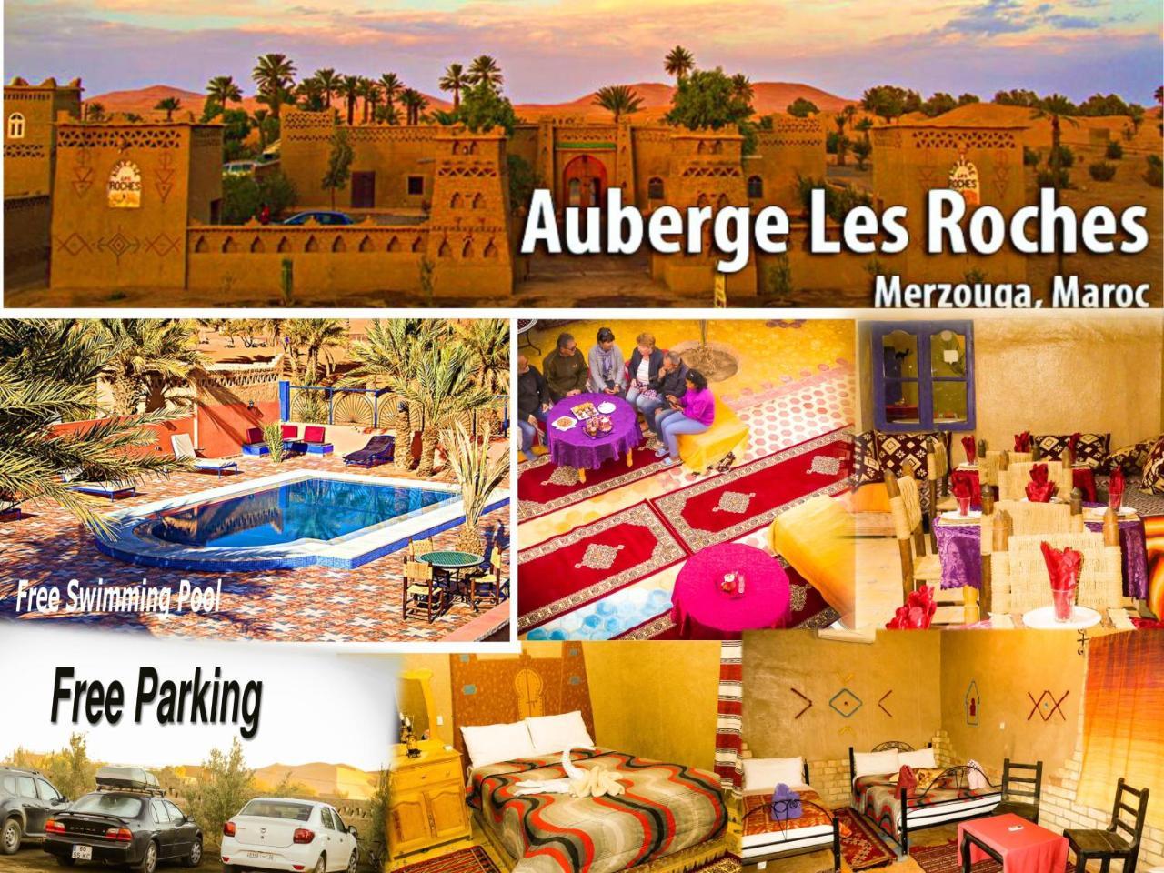 Auberge Les Roches Merzouga Bagian luar foto